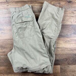 ExOfficio Hiking Pants Womens S Convertible Hiking Outdoor Stretch‎ Nylon Tan